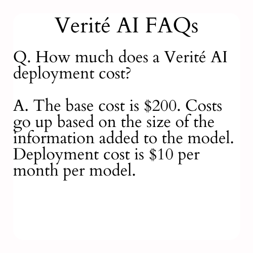 Verite AI FAQ